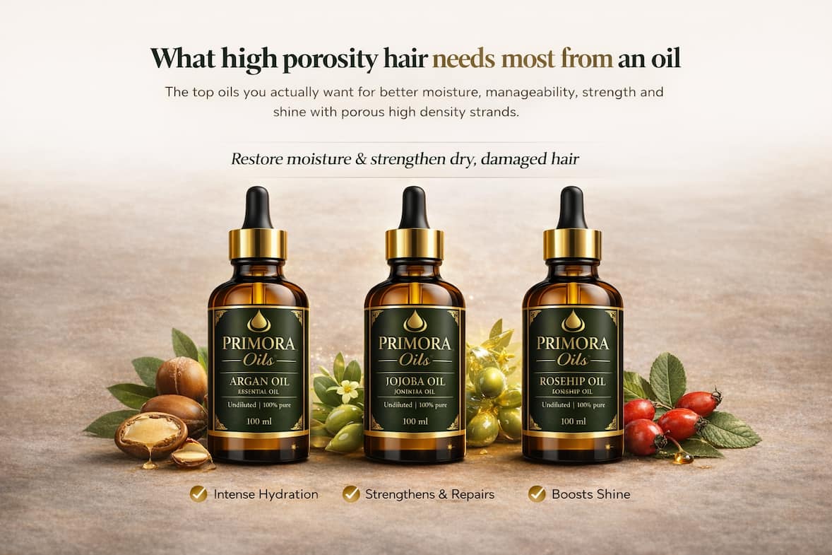 What high porosity hair needs most from an oil